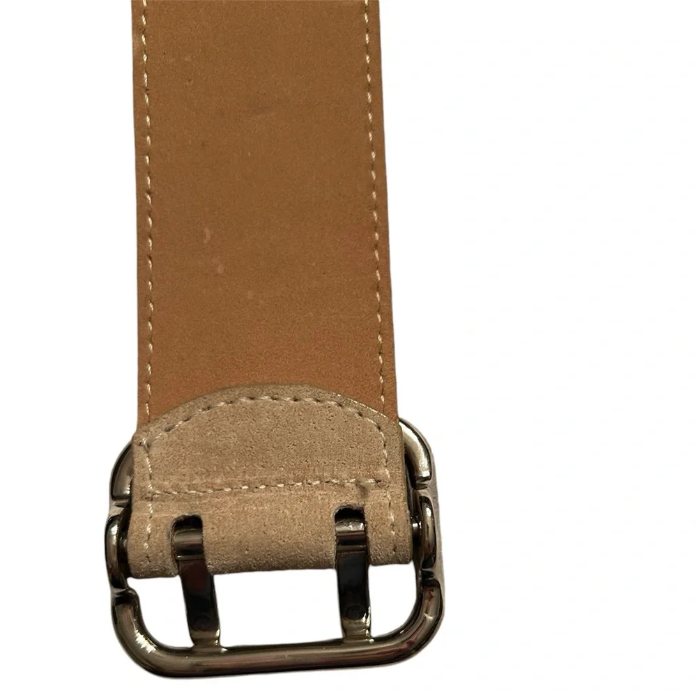Neiman Marcus Vintage Streets Ahead Genuine Leather Belt